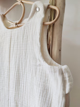 Charger l'image dans la galerie, Gigoteuse été 12-36 mois écru uni en double gaze de coton BIO écoresponsable fabriquée en France - Les p'tites Merveilles de Bérénice