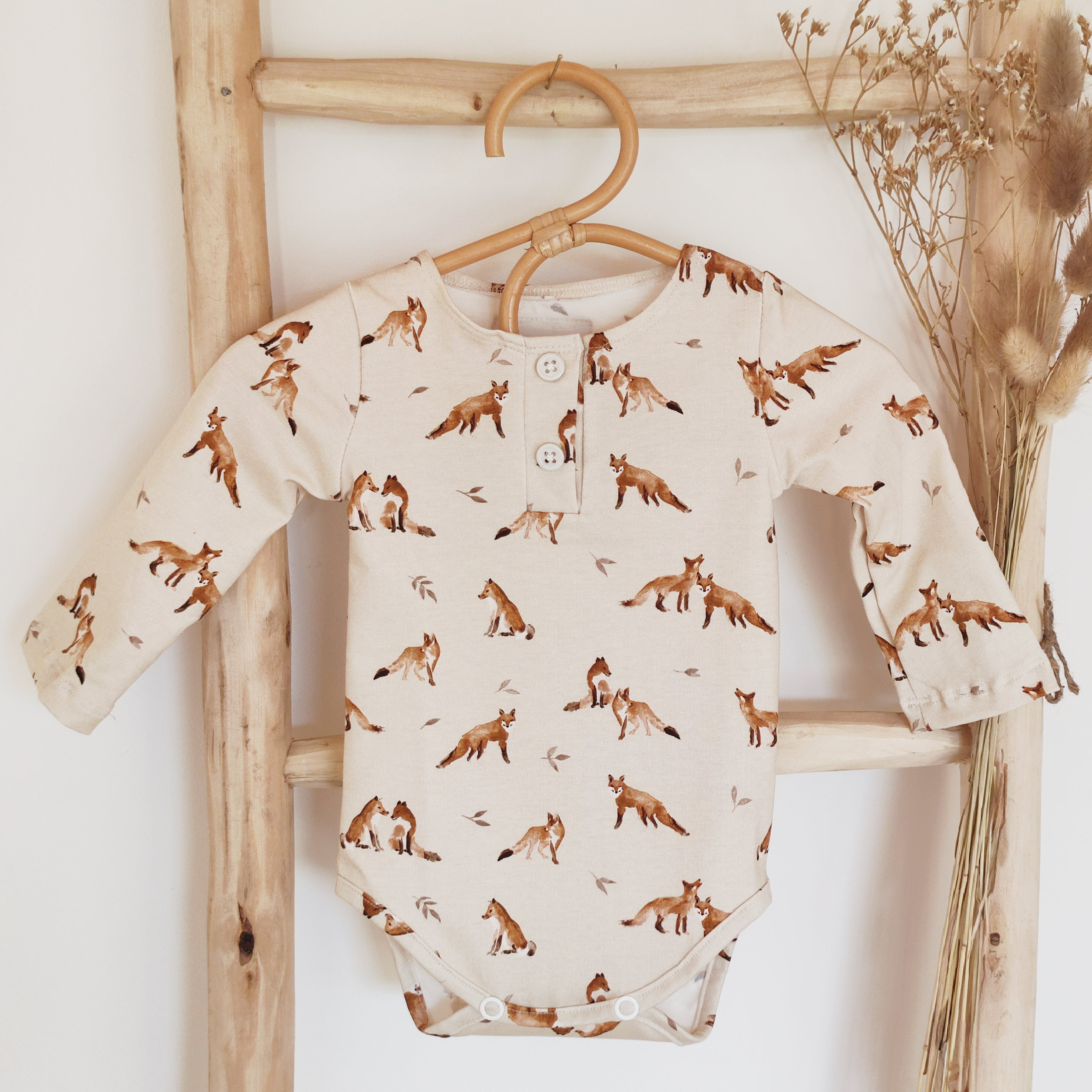 Body Bébé Manches Longues Algérie Drapeau - 100% Coton Bio, Made In Provence Pour Les Petits Fans !