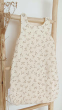 Charger l'image dans la galerie, Gigoteuse 0-3 mois été "Églantine" en double gaze de coton BIO écru Made in France | Les p'tites Merveilles de Bérénice