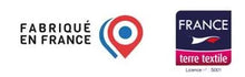 Charger l'image dans la galerie, Labels Fabriqué en France et France terre textile