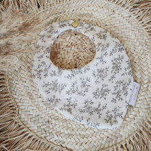 Charger l'image dans la galerie, Lot de 3 bavoirs bébé bandanas bohème double gaze de coton Biologique Fait Main en France | Les p'tites Merveilles de Bérénice