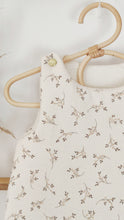 Charger l'image dans la galerie, Gigoteuse 0-3 mois "Églantine" en double gaze de coton BIO écru Made in France | Les p'tites Merveilles de Bérénice