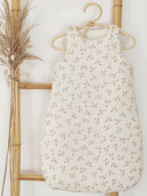 Charger l'image dans la galerie, Gigoteuse 0-3 mois "Églantine" en double gaze de coton BIO écru Made in France | Les p'tites Merveilles de Bérénice