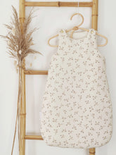 Charger l'image dans la galerie, Gigoteuse 0-3 mois "Églantine" en double gaze de coton BIO écru Made in France | Les p'tites Merveilles de Bérénice