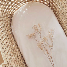 Charger l'image dans la galerie, Alèse drap housse imperméable blanc pour matelas de couffin bébé - Les p'tites Merveilles de Bérénice