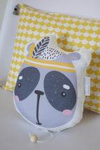 Charger l'image dans la galerie, Panda Indien Sioux boîte à musique en coton Biologique.