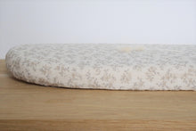 Charger l'image dans la galerie, Drap housse couffin bébé double gaze de coton BIO Louison écru | Made in France