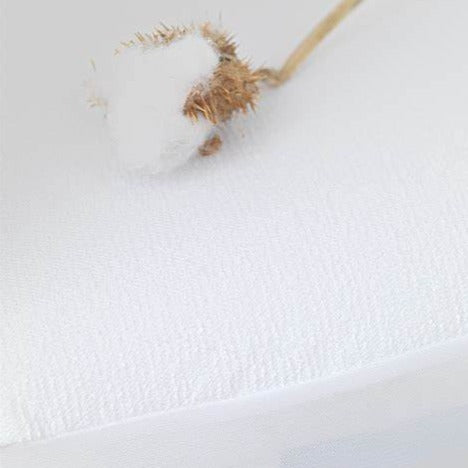 Draps housse bébé en coton BIO - Le Petit Cosme Taille 60 x 120 cm Couleur  Blanc cassé