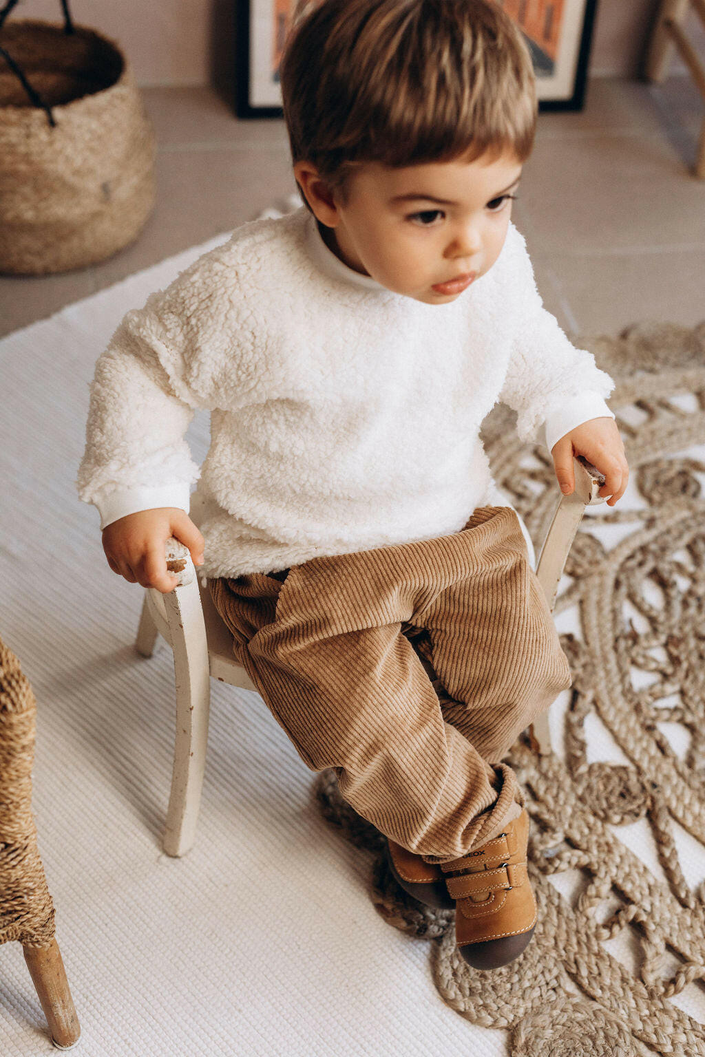 Tenue automne - hiver pour bébé écoresponsable et fabriquée en France