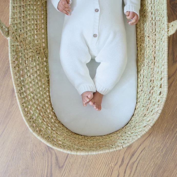 Matelas pour couffin bébé classique standard en polyester recyclé