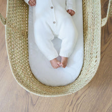 Charger l&#39;image dans la galerie, Matelas pour couffin bébé en polyester recyclé et housse matelassée toute douce

